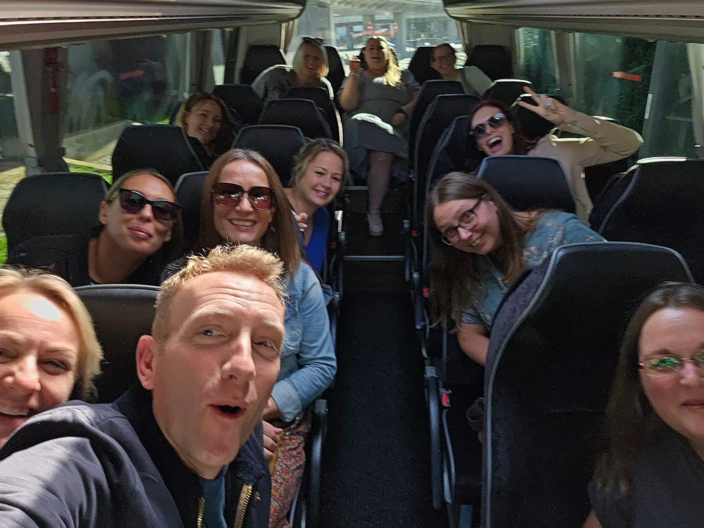 Cloud Nine team on the road