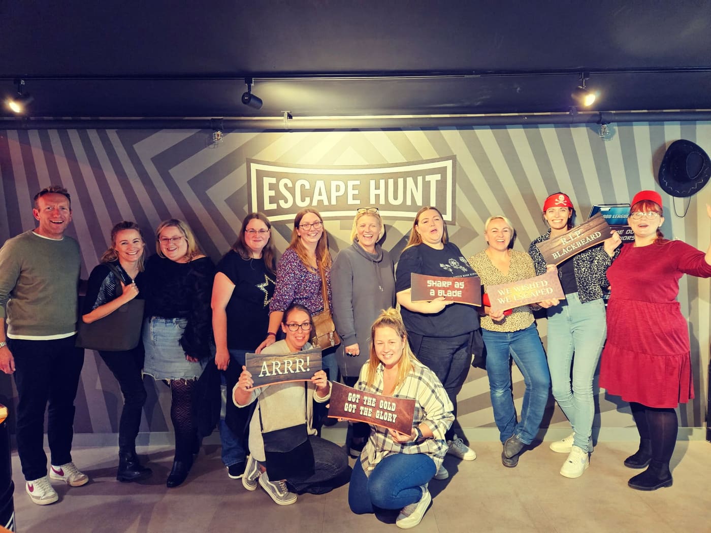 Cloud Nine team at Escape Hunt