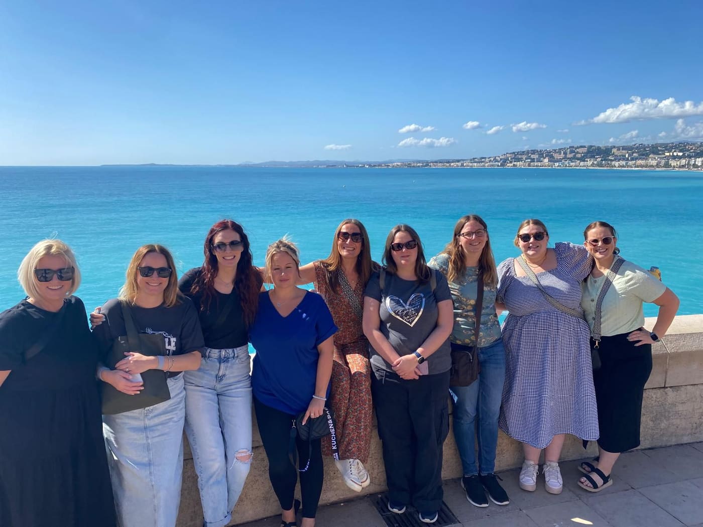 Cloud Nine team in Nice