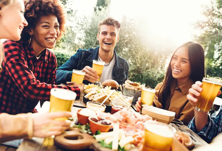 Performance Tracking and Communication Employee Group Meal